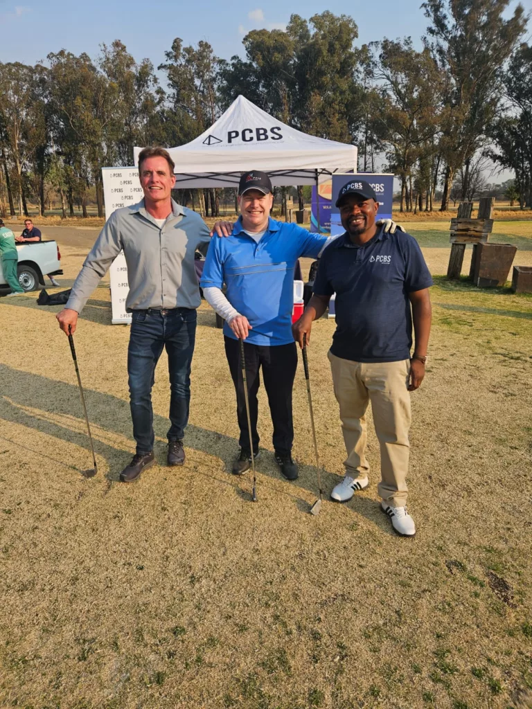 PCBS And Tau Pele Construction Tee Off For Charity At Schoemanpark